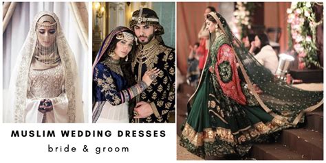 30 Muslim Wedding Dresses Bride And Groom