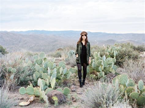 Young Woman Standing In Desert Del Colaborador De Stocksy Daniel Kim