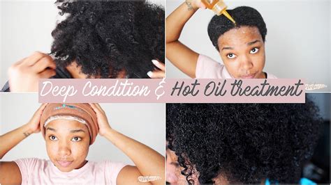 Hot oil treatments *might* help your hair—it just depends on the oils; Deep Conditioning & Hot Oil Treatment | NATURAL HAIR - YouTube