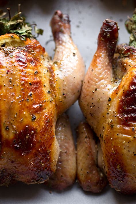 Our faves have to be 'draw the dress'. Citrus and Herb Stuffed Cornish Game Hens with Orange Marmalade Glaze