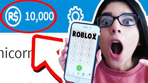 calling roblox for free robux youtube