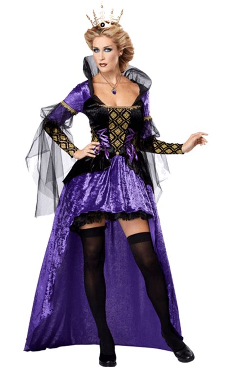 Wicked Queen Costume Angels Fancy Dress Warehouse
