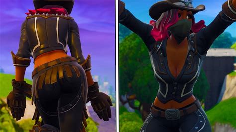 Thicc Calamity With Cowgirl Outfit Stage 2 😍 ️ Dance Emotes Season 6