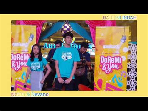 Devano Duet Hari Ini Indah Live Bareng Naura Ii Youtube