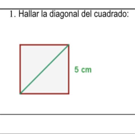 Lista 105 Foto Como Se Calcula La Diagonal De Un Rectangulo Alta