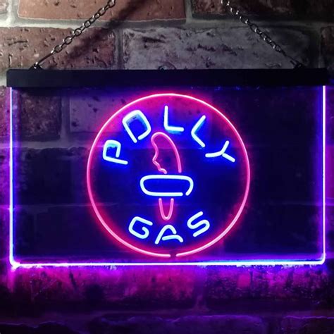 Polly Gas Neon Like Led Sign Fansignstime