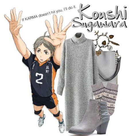 Koushi Sugawara ~ Haikyuu Anime Inspired Outfits Fandom Outfits