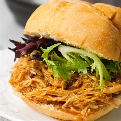 Place lid on pressure cooker, turn vent to seal. Instant Pot Honey Garlic Chicken Sandwiches - This is Not ...