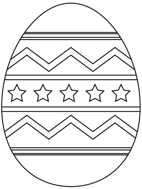 Omalovánka Zázračné Velikonoční Vajíčko 6 K Vytisknutí Zdarma