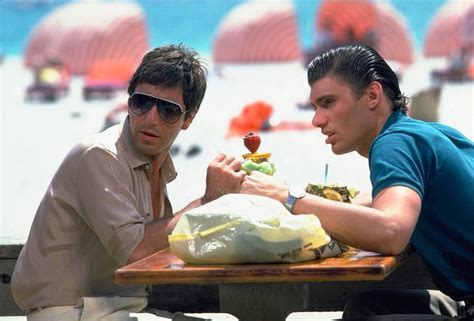 al pacino et steven bauer dans scarface photo et tableau editions limitées achat vente