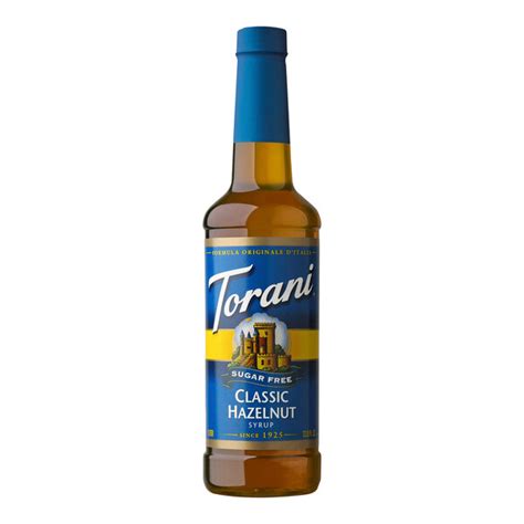 Torani Sugar Free Classic Hazelnut Flavoring Syrup Ml