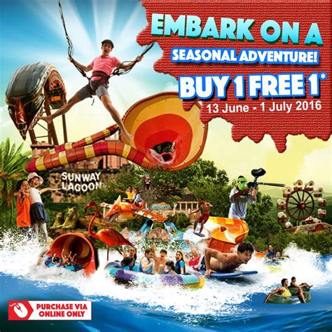 At the amusement park, experience the old western cowboy. Sunway Lagoon Buy 1 Free 1 Promotion for Admission Ticket ...