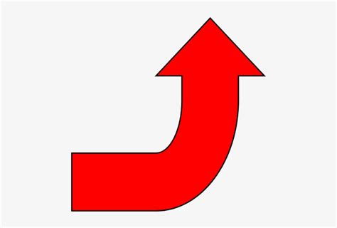Publish With Glogster Curve Arrow Right Red Png Image Transparent