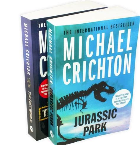 Купити Jurassic Park And The Lost World 2 Books Collection Eng Hud Mc