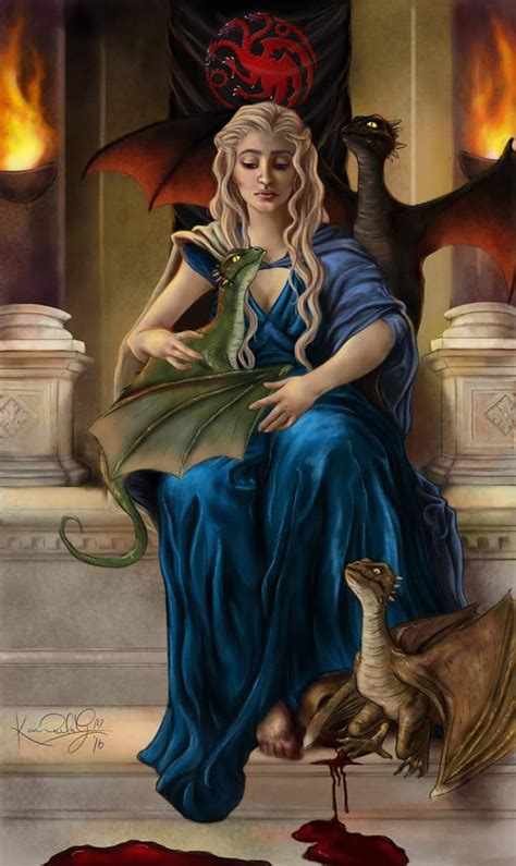 Daenerys Targaryen The Mother Of Dragons Asoiaf Art Mother Of Dragons Game Of Thrones