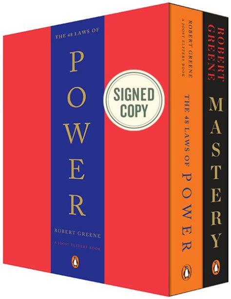 The Laws Of Power And Mastery Box Set Signed B N Exclusive Book By