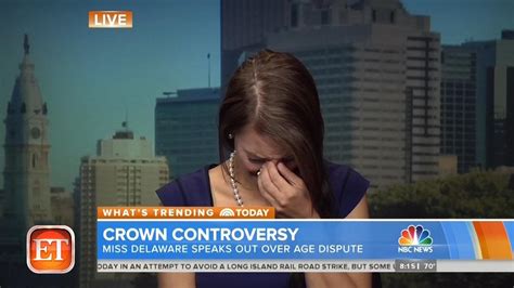 Miss Delaware Loses Crown For Being Too Old Sobs On Today Watch