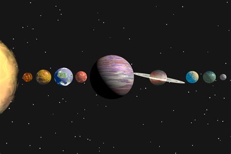 Planets In Solar System Hoodoo Wallpaper