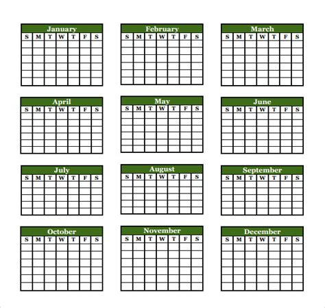 Microsoft Calendar Template 8 Download Free Documents In Word Excel