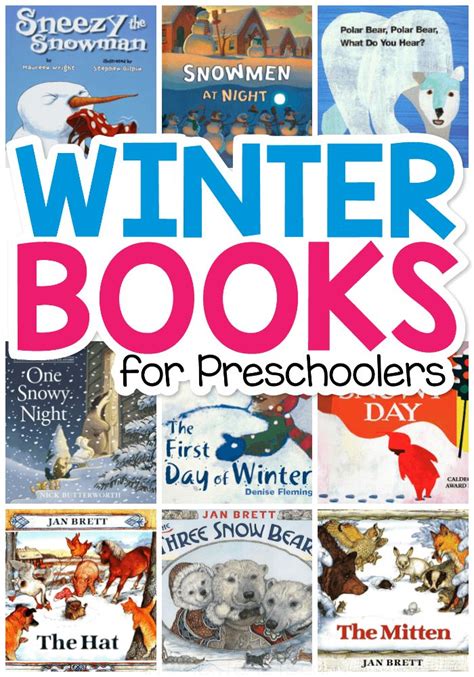 Winter Books For Preschoolers From Abcs To Acts Winter Books