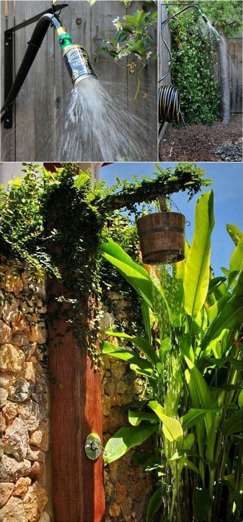 Amazing Diy Outdoor Showers How To Build Enclosures With Simple