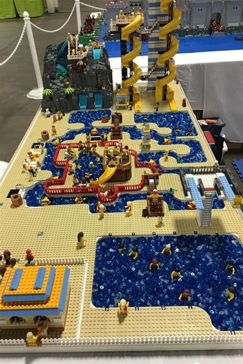 Pirate Themed Water Park The Play Well Lego Town Lego Projects