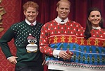 La familia Real de Inglaterra y los jerseys navideños