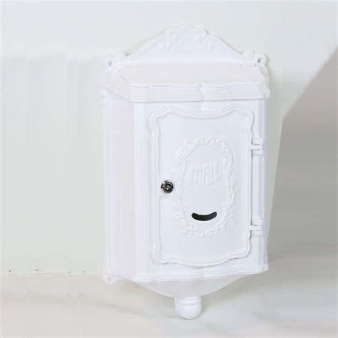 amco colonial locking wall mount mailbox wm 209 prime mailboxes