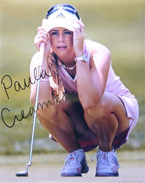 Paula Creamer Autographed 16x20 Photo JSA Certified Autographed
