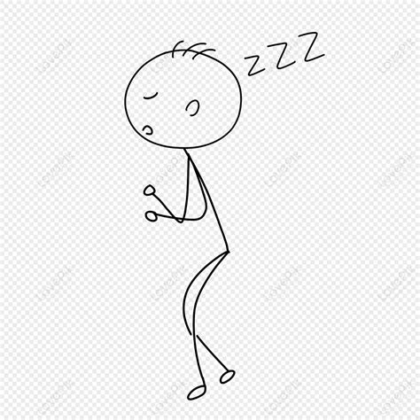 Sleeping Villain Stick Figure Png Hd Transparent Image And Clipart