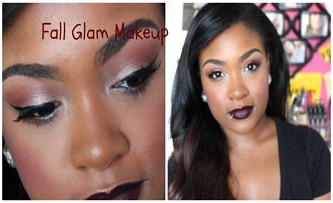 Easy Fall Glam Makeup Tutorial Blackup Cosmetics Youtube