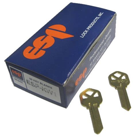 Jma Kwi 1ke250 Key Blank For Kwikset Kw1 250pk Brass