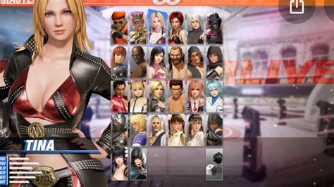 Dead Or Alive 6 Arcade Mode Tina Gameplay Youtube