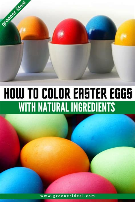 How To Dye Eggs With Food Color Old School Easter Egg Coloring Artofit