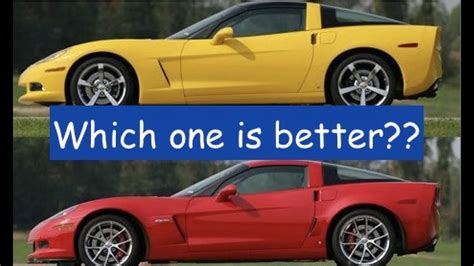 Base C6 Corvette Vs C6 Z06 Corvette Which One Should You Buy Youtube