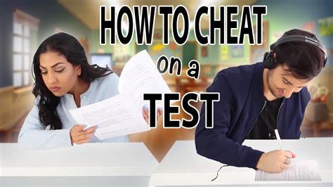 How To Cheat On A Test Youtube