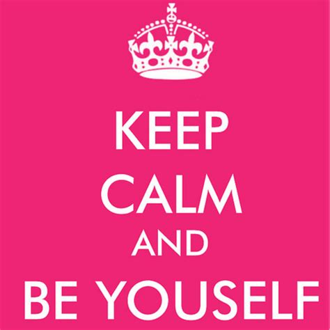 Lopesca Keep Calm And Be Yourself
