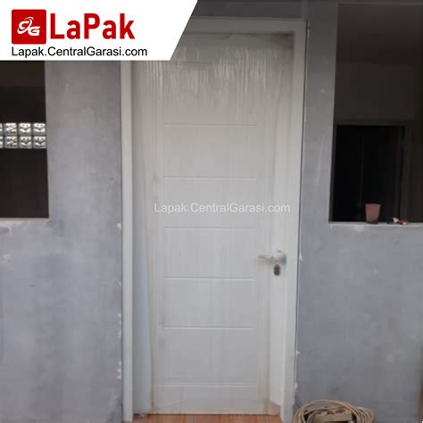 Pintu Rumah Besi Plat Modern - Central Garasi