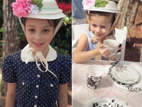 The Perfect Outdoor Tea Party Tutorial On How To Make Hats To Wear