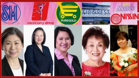 10 pinakamayamang babae sa pilipinas 2021 latest i richest women in the phils 2021 youtube
