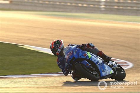 Rins Leads Suzuki 1 2 On First Day Of Qatar Testing