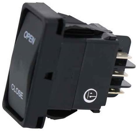 Buyers Products Rocker Switch W Double Momentary Openclose 12v