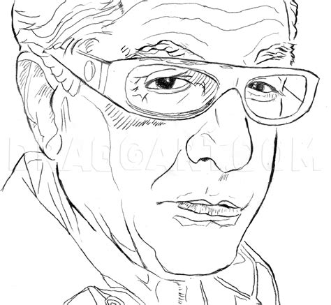 How To Draw Barry Weiss Storage Wars Barry Weiss Step By Step