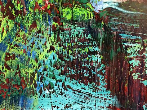 Gerhard Richter 2017 Abstract Painting Abstract Painting