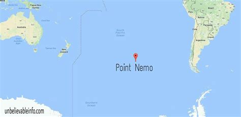 Point Nemo The Point In The Ocean Furthest From Land Unbelievable Info