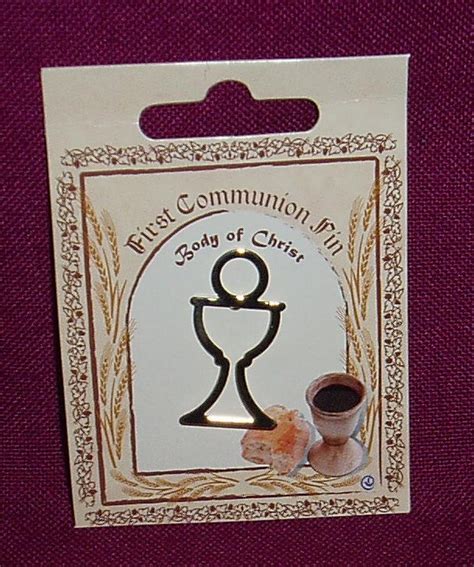 Lp80 First Communion Pin Southern Cross Church Supplies