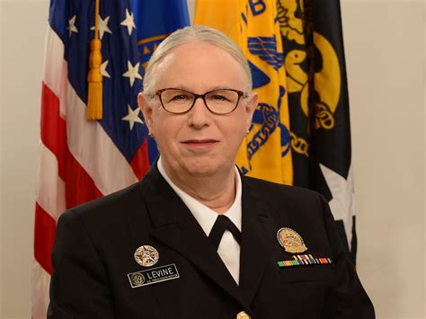 Rachel Levine Openly Transgender Health Official Sworn In As Four Star Admiral In Public
