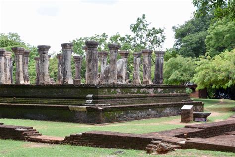 Ruins Of Temple At Polonnaruwa Stock Image Image Of Polonnaruwa City