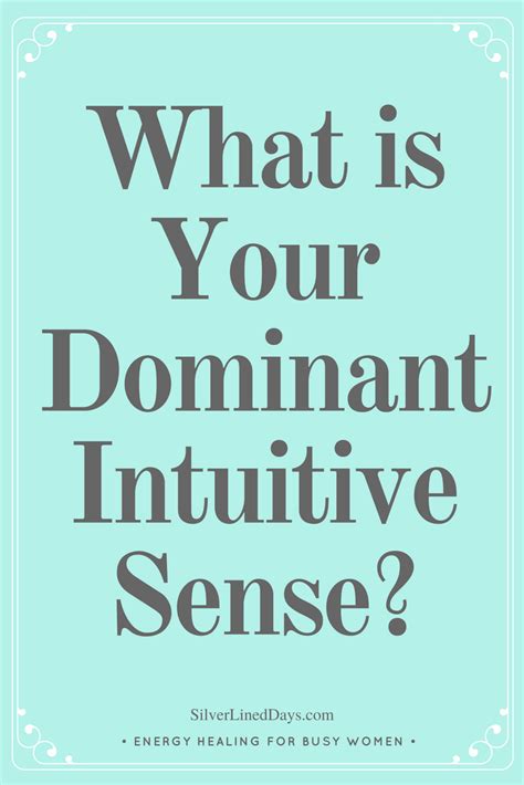 Intuitive Sense Intuition Clairvoyance Intuitive Abilities Develop