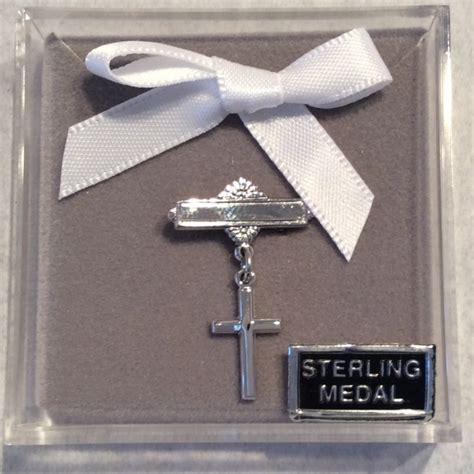 Sterling Baby Pin Cross